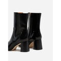 Botas De Piel - Negro