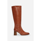 Bottes En Cuir - Cognac