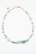 Collier Cauri - Aigue Marine