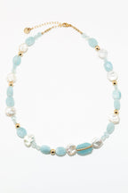Collier Cauri - Aigue Marine
