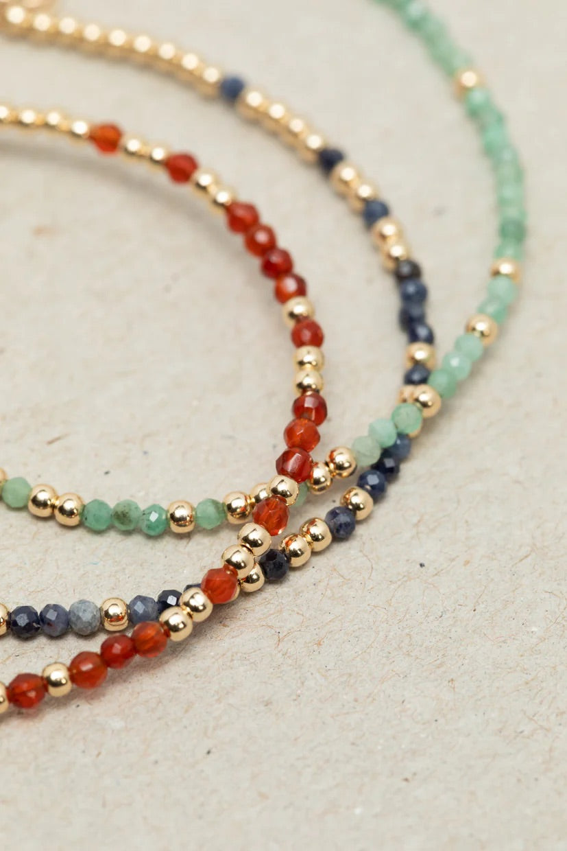 Queen Bracelet - Sapphire - Gold