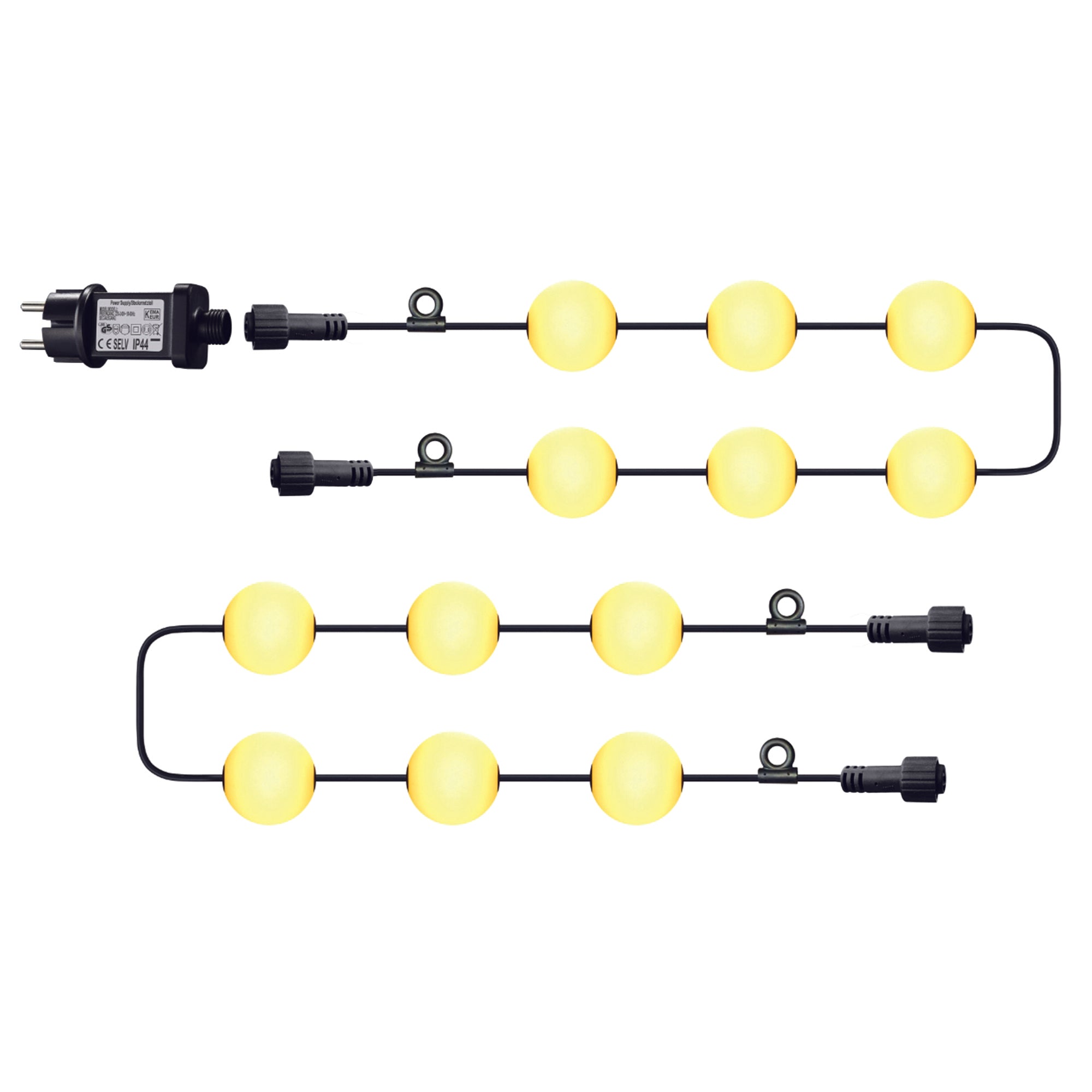 Bolly - Wired Led Garland - Plastic - White