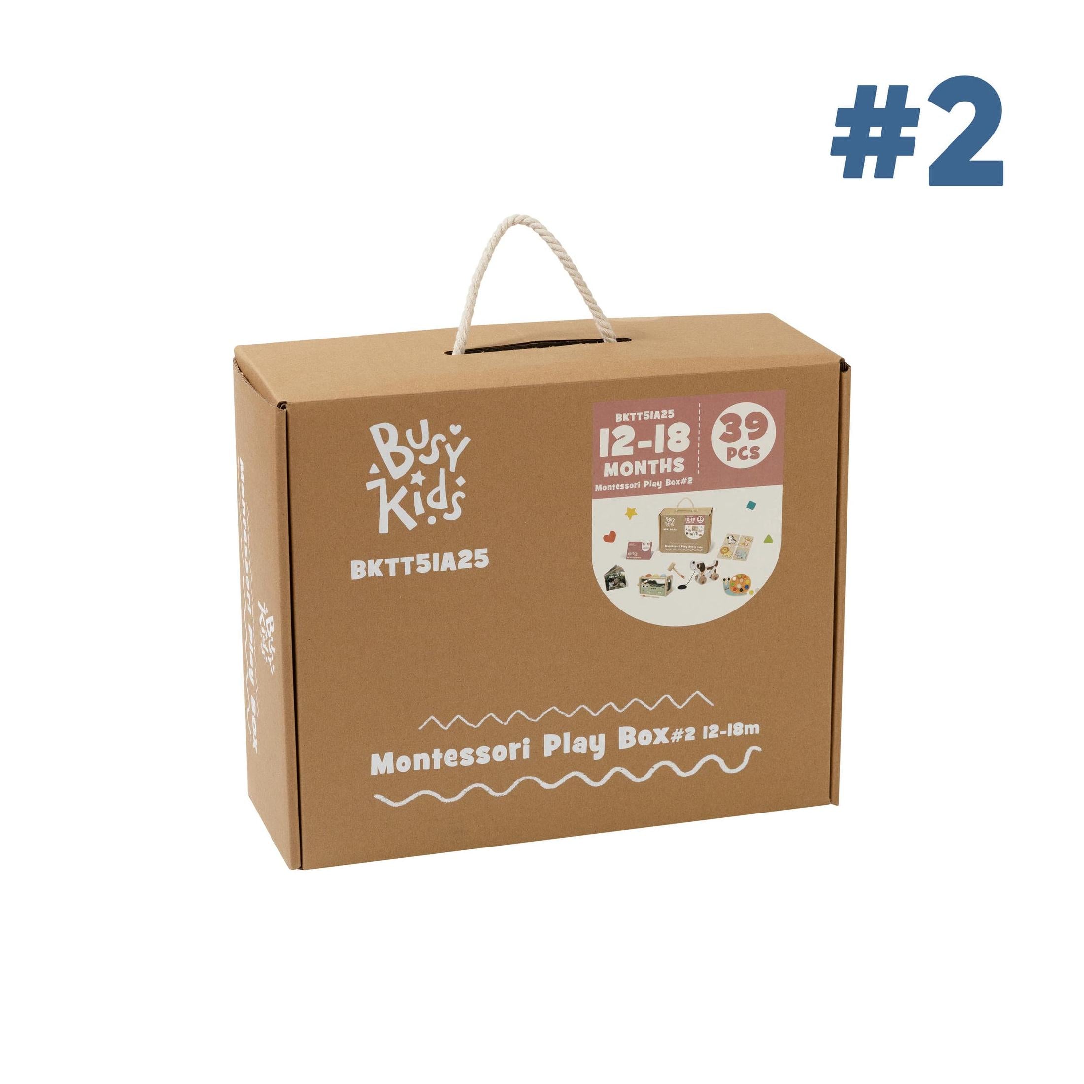 Set Montessori Estimulación – 12 A 18 Meses