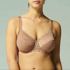 Soutien-Gorge Armature Bonnets Profonds Caresse - Brun Coco