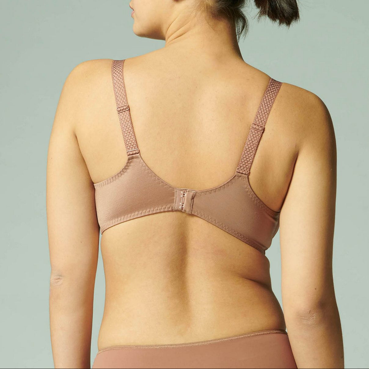 Soutien-Gorge Armature Bonnets Profonds Caresse - Brun Coco