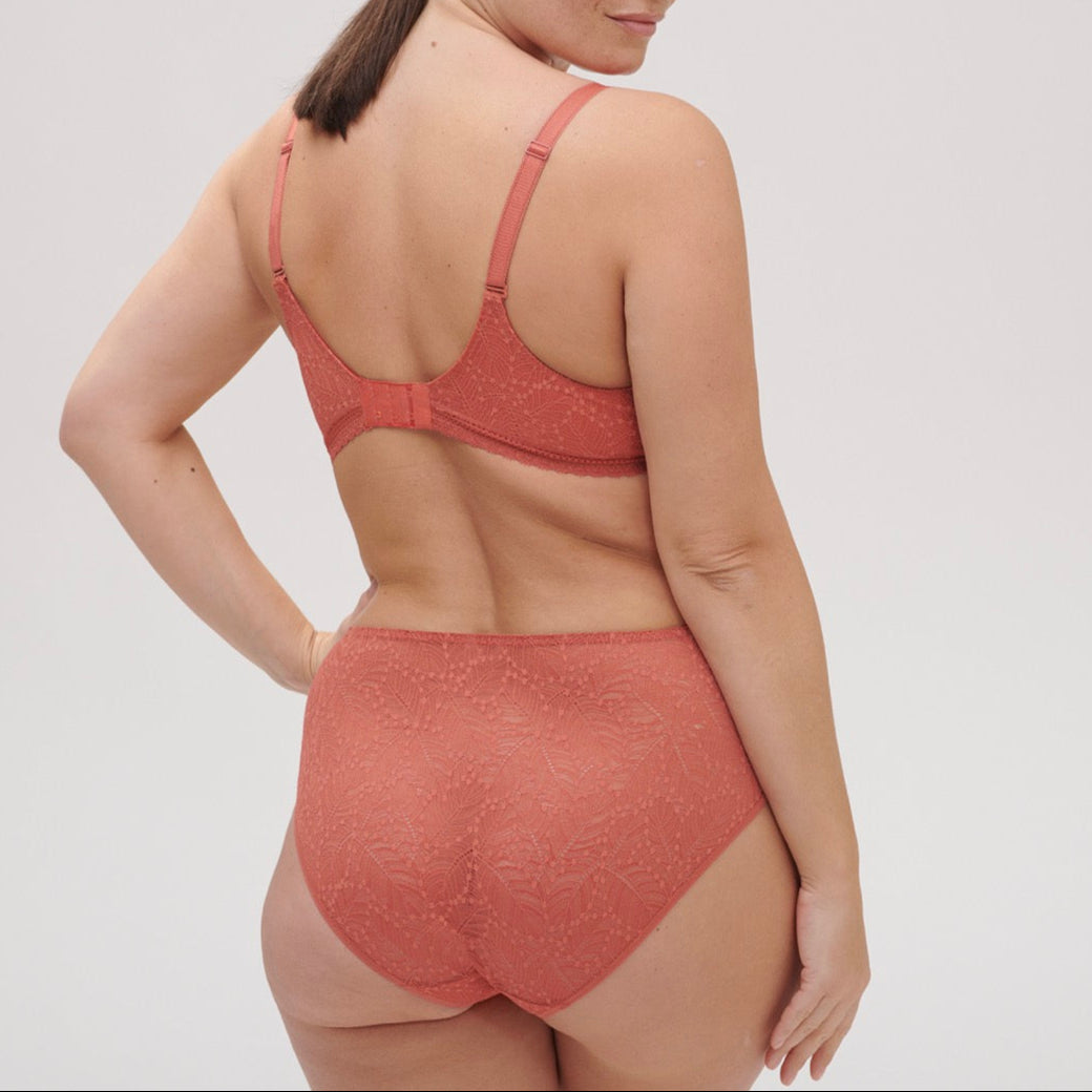 Comete 3D Spacer Contoured Underwired Bra - Texas Pink