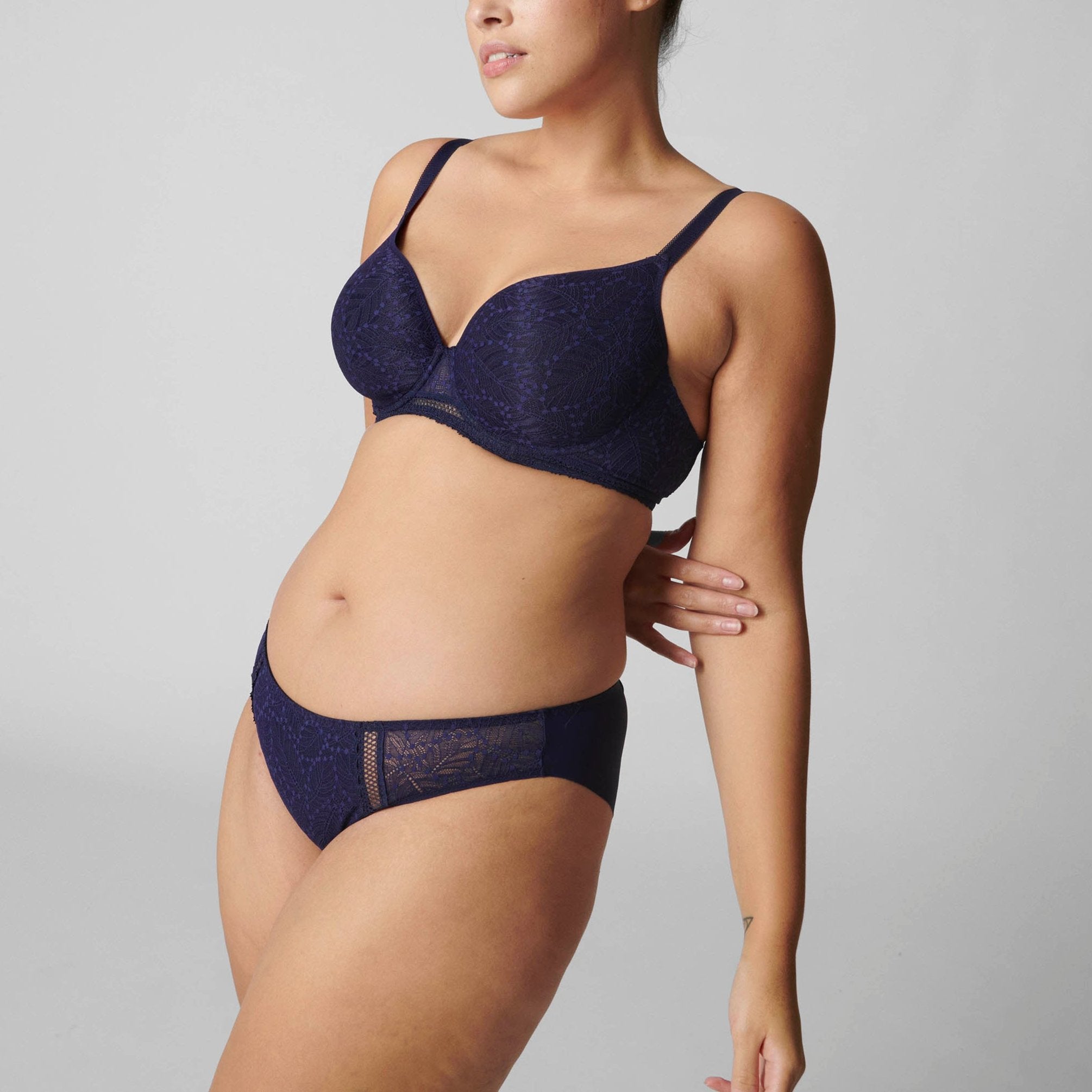 Comete Underwired Bra - Blue