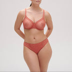 Soutien-Gorge Armatures Classique Comete - Rose Texas