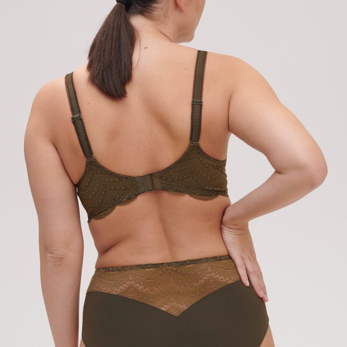Soutien-Gorge Ampliforme Karma - Kaki