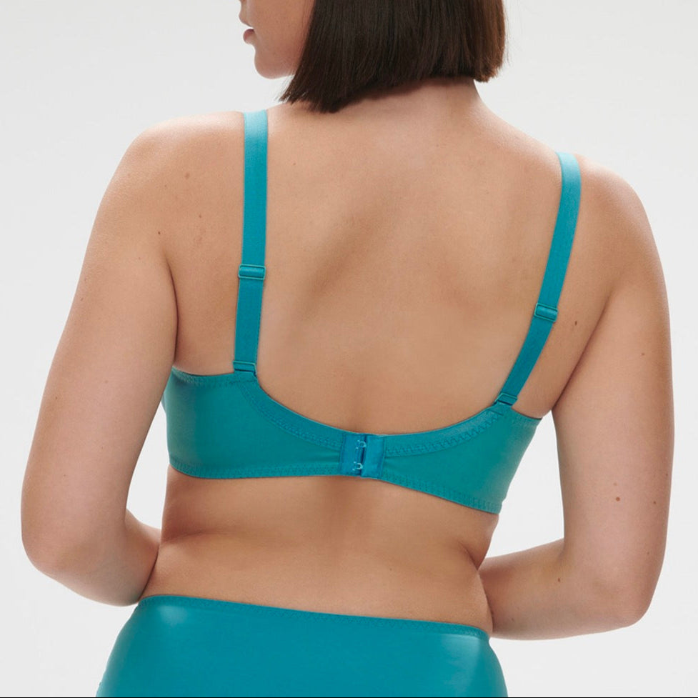 Soutien-Gorge Armature Décolleté Plongeant Delice - Bleu Atoll