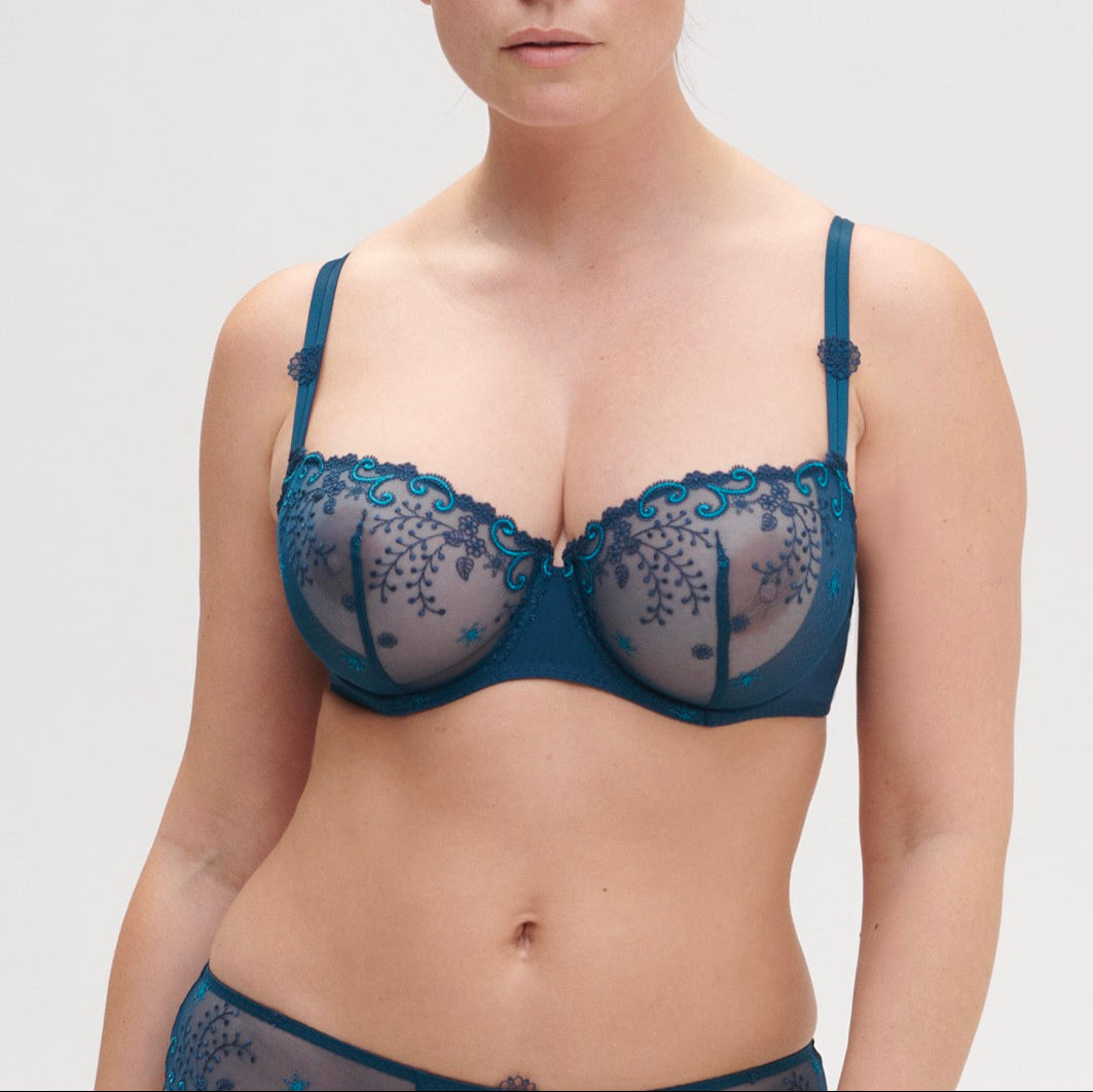 Soutien-Gorge Corbeille Delice - Bleu Prestige