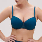 Soutien-Gorge Padding Moulé Spacer 3D Delice - Bleu Prestige