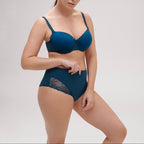 Soutien-Gorge Padding Moulé Spacer 3D Delice - Bleu Prestige