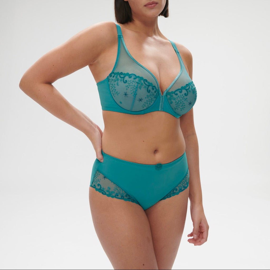 Shorty Taille Haute Délice - Bleu
