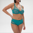 Shorty Taille Haute Délice - Bleu