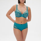 Shorty Taille Haute Délice - Bleu