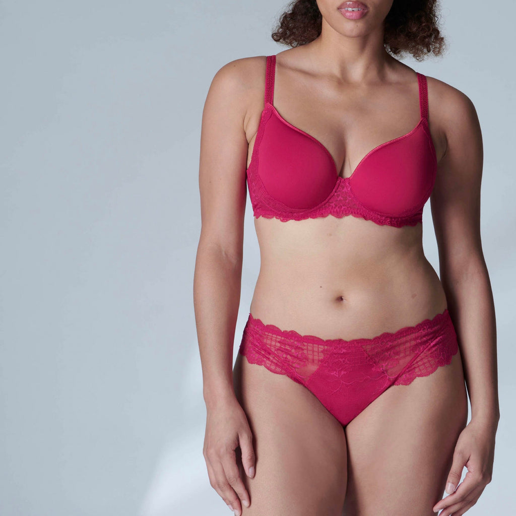 Soutien-Gorge Armature Galbé Spacer 3D Reve - Cranberry