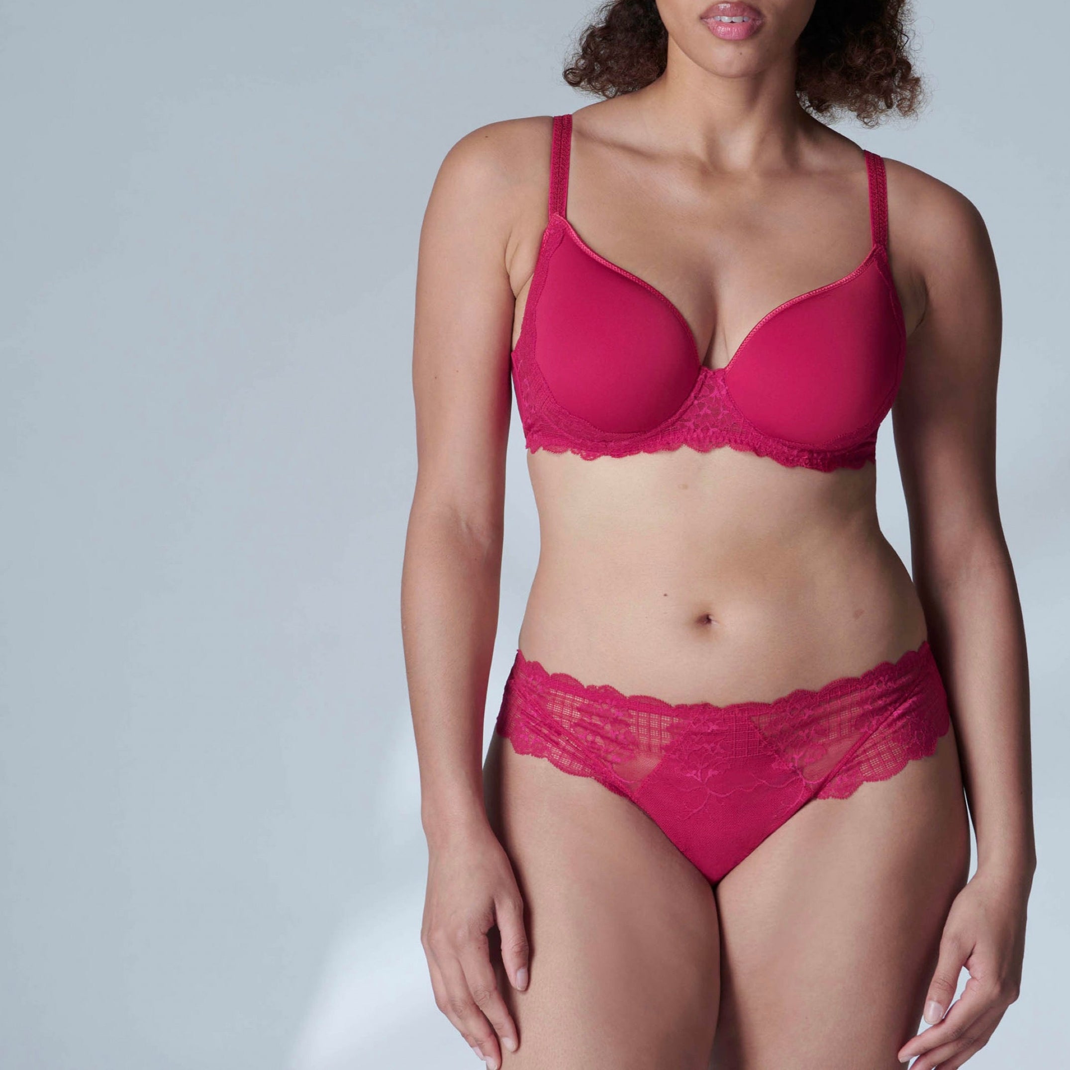 Soutien-Gorge Armature Galbé Spacer 3D Reve - Cranberry
