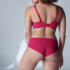 Soutien-Gorge Armature Décolleté Plongeant Reve - Cranberry