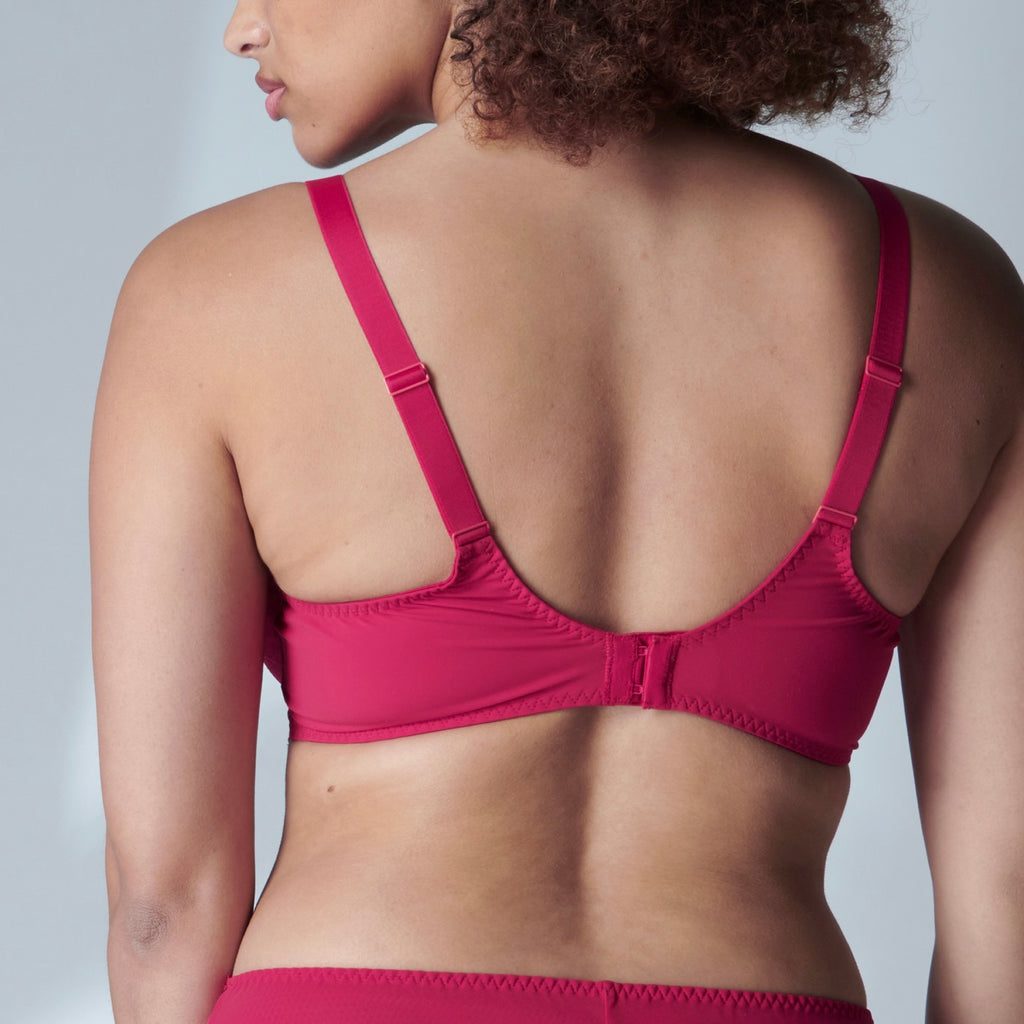 Soutien-Gorge Armature Décolleté Plongeant Reve - Cranberry