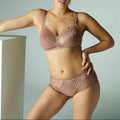 Soutien-Gorge Sans Armatures Caresse - Brun Coco
