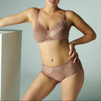 Soutien-Gorge Sans Armatures Caresse - Brun Coco
