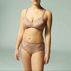 Soutien-Gorge Sans Armatures Caresse - Brun Coco