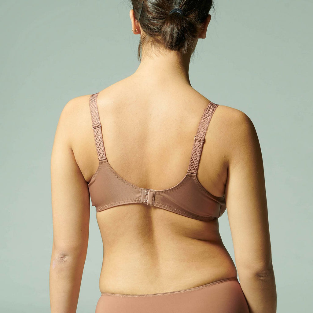 Soutien-Gorge Sans Armatures Caresse - Brun Coco