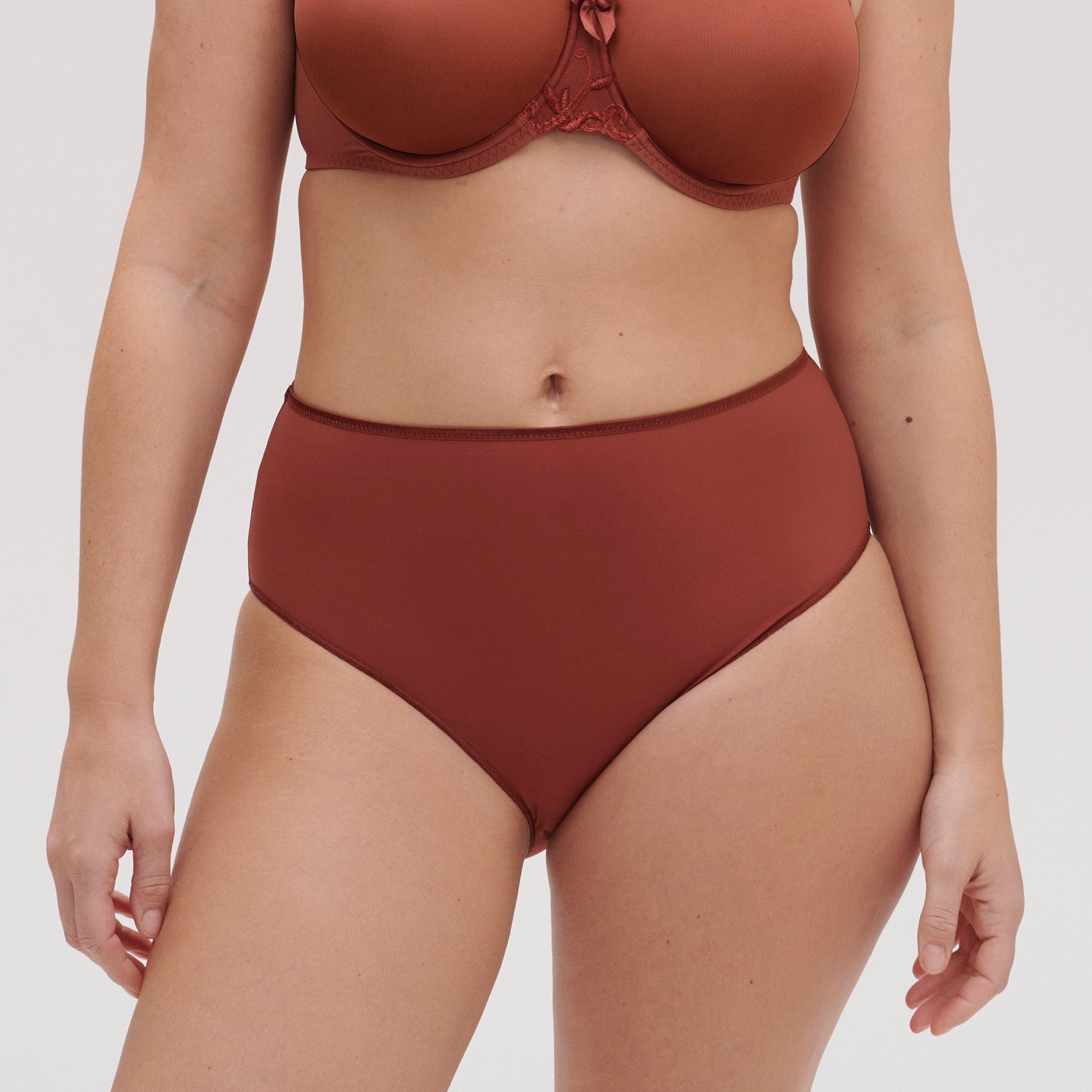 Culotte Taille Haute Andora - Marron