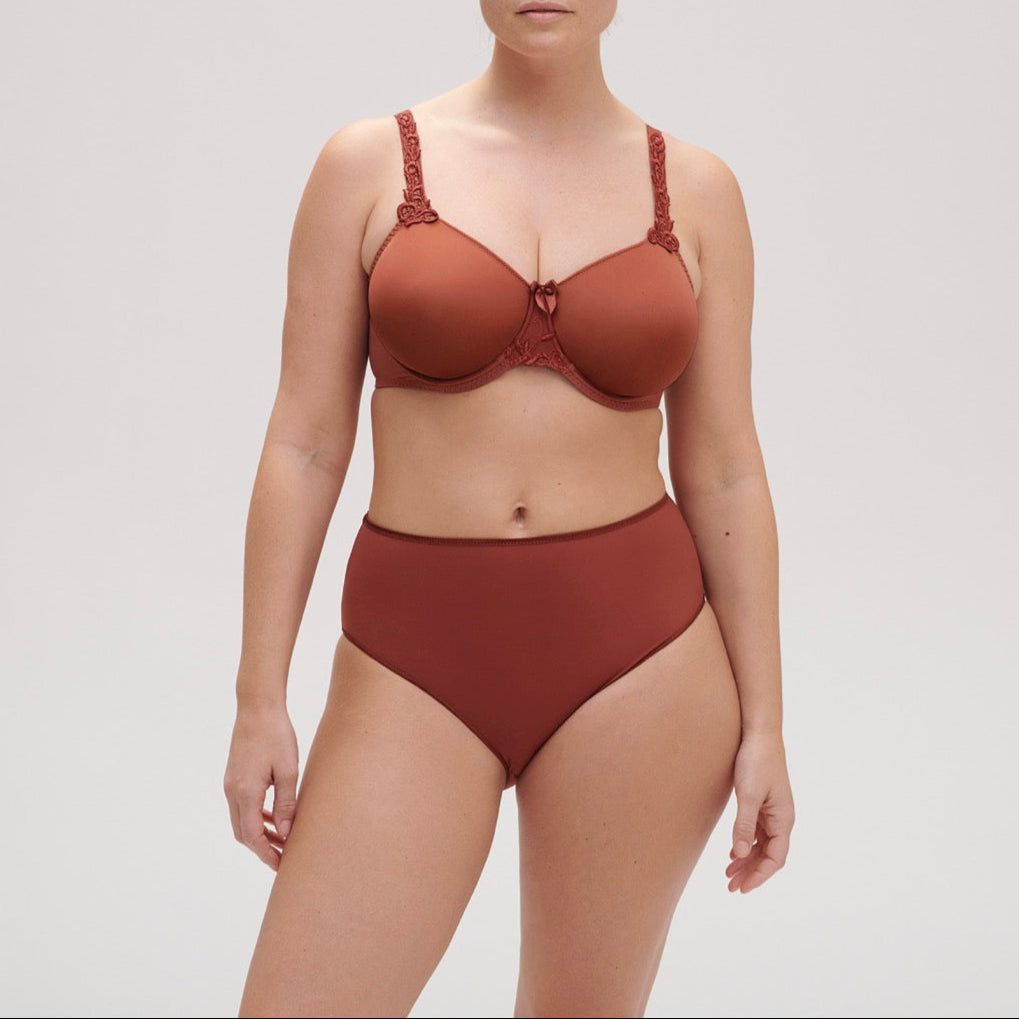 Culotte Taille Haute Andora - Marron