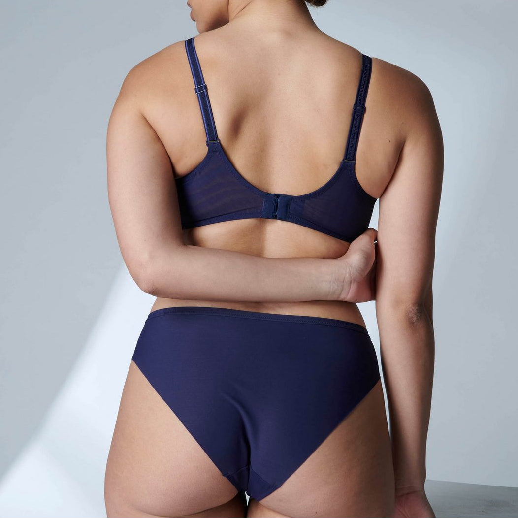 Reflet 3D Spacer Moulded Padded Bra - Minuit