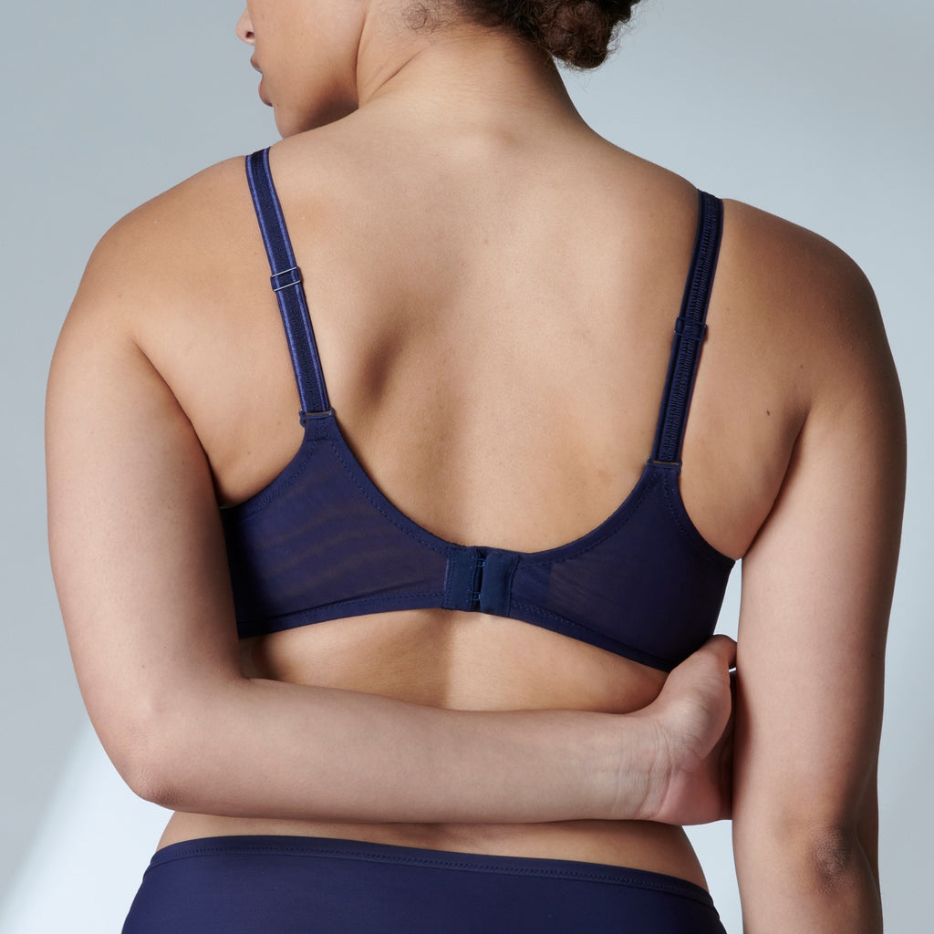Reflet 3D Spacer Moulded Padded Bra - Minuit