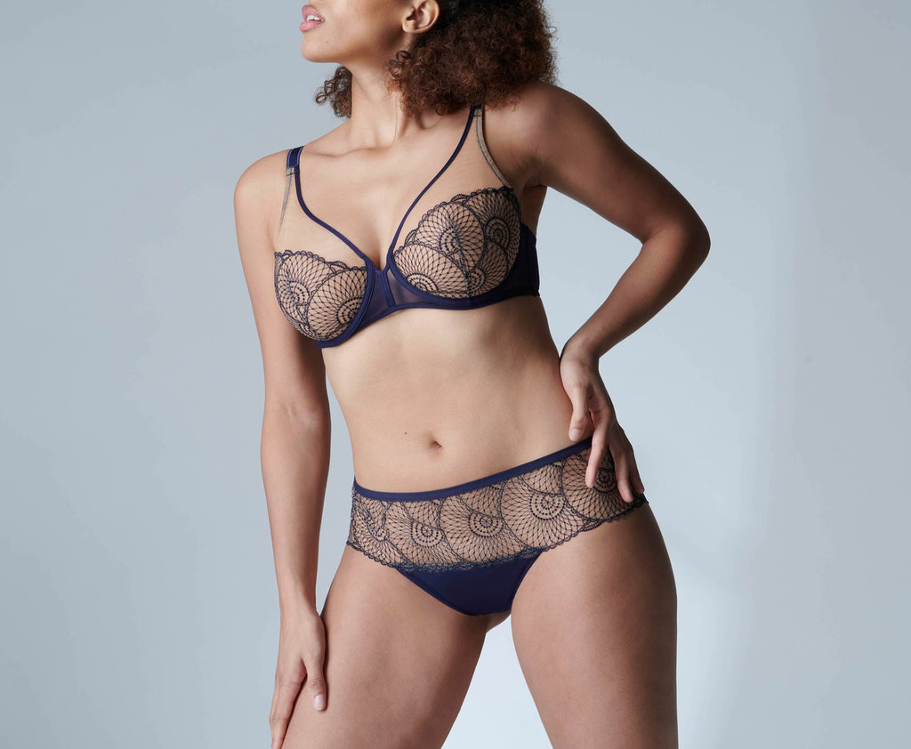 Reflet Shorty Briefs - Blue