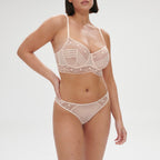 Soutien-Gorge Corbeille Marthe - Poudre Pétale
