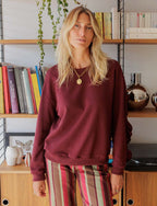 Bordowa Bluza Honoré