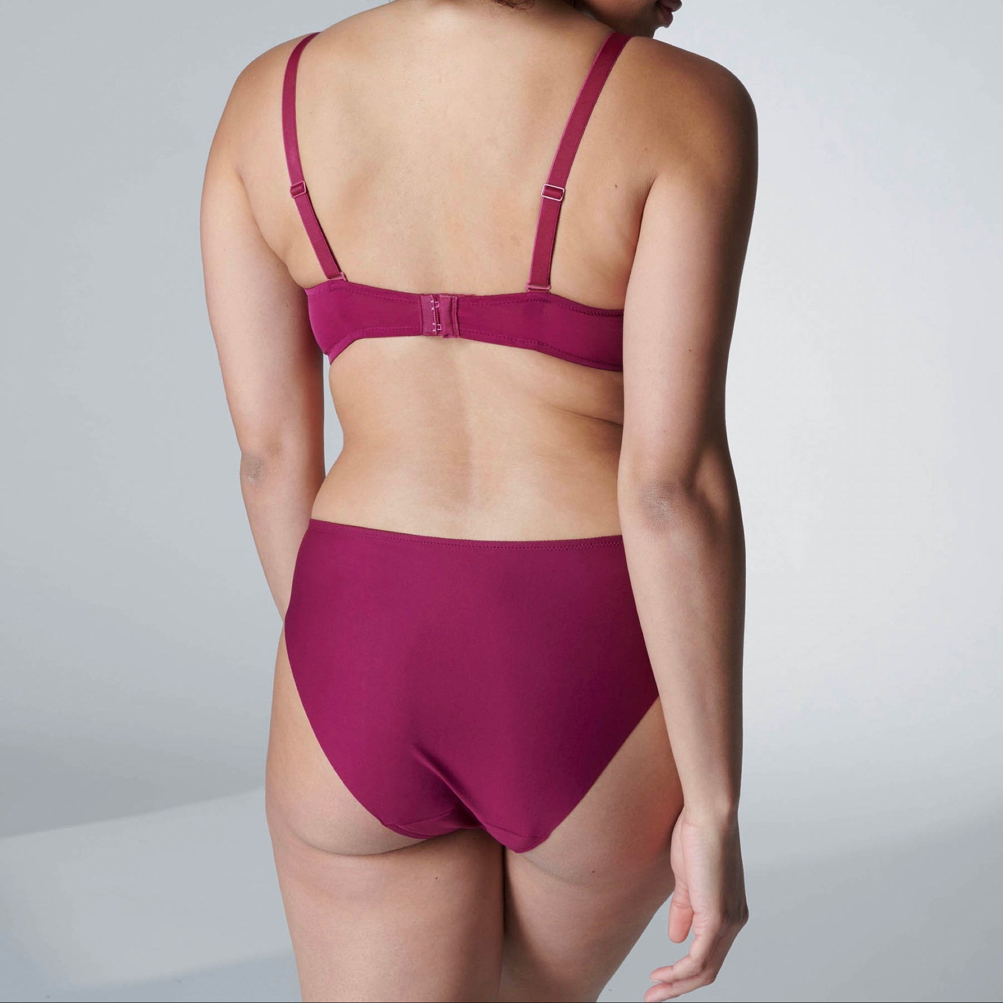 Singuliere Underwired Plunge Bra - Syrah