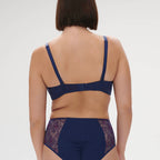 Soutien-Gorge Armature Décolleté Plongeant Singuliere - Midnight
