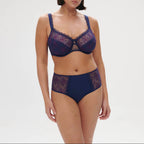 Soutien-Gorge Armature Bonnets Profonds Singuliere - Midnight