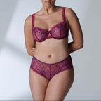 Singulière Half-Cup Bra - Syrah