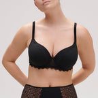 Soutien-Gorge Armature Galbé Spacer 3D Escale - Noir