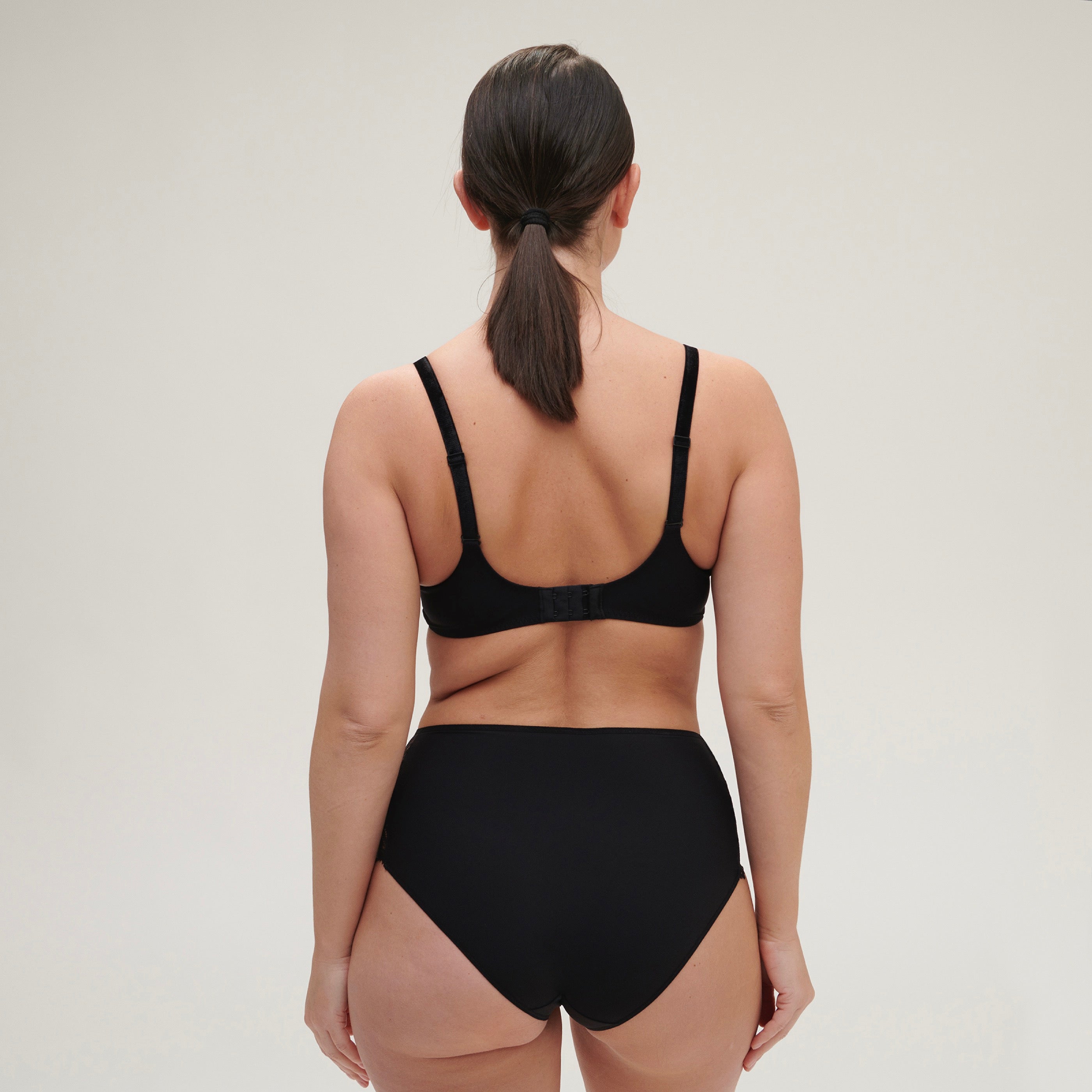 Soutien-Gorge Armature Galbé Spacer 3D Escale - Noir