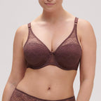 Embleme Push-Up Bra - Brown