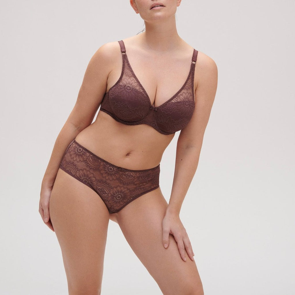 Embleme Push-Up Bra - Brown