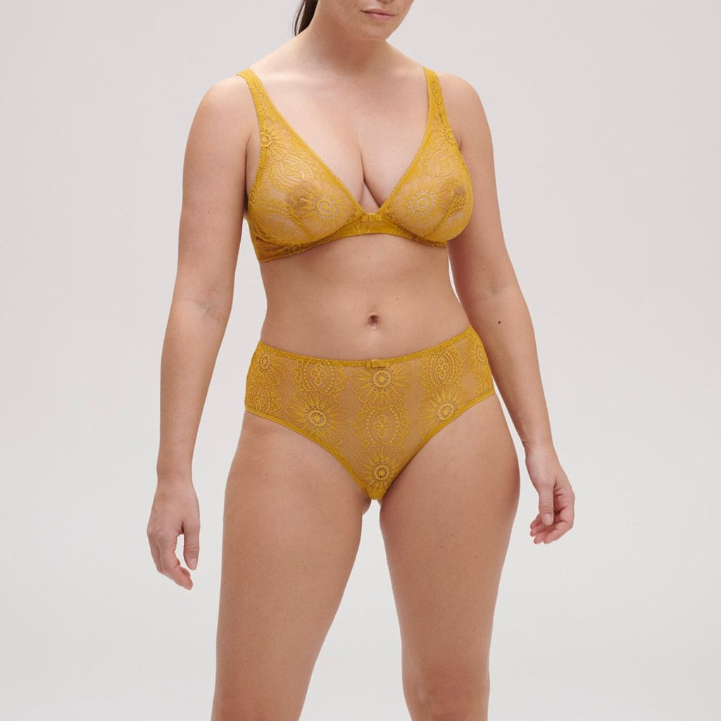 Emblème Shorty Briefs - Yellow