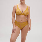 Emblème Shorty Briefs - Yellow