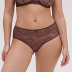 Emblème Shorty Briefs - Brown