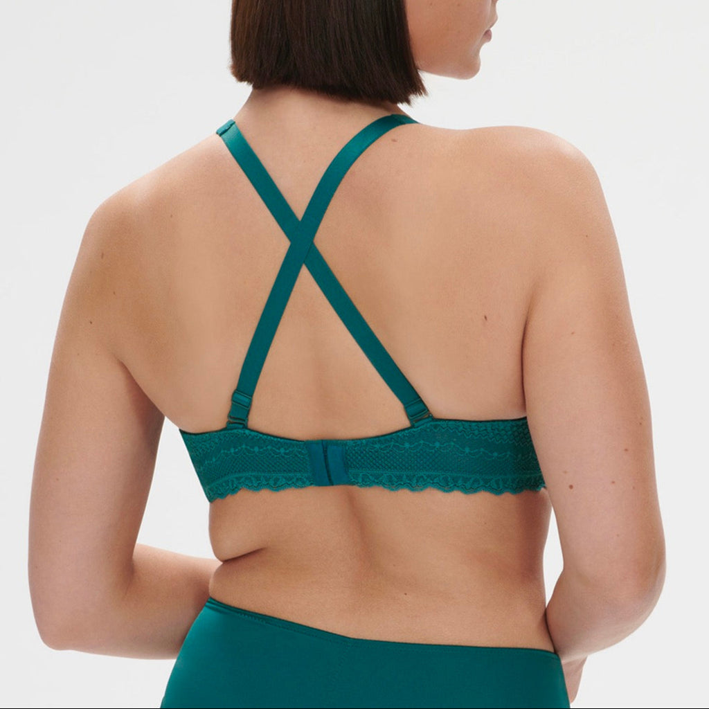 Soutien-Gorge Armatures Padding Maintien Destinee - Bleu Pavo
