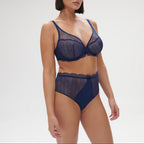 Culotte Taille Haute Canopée - Bleu
