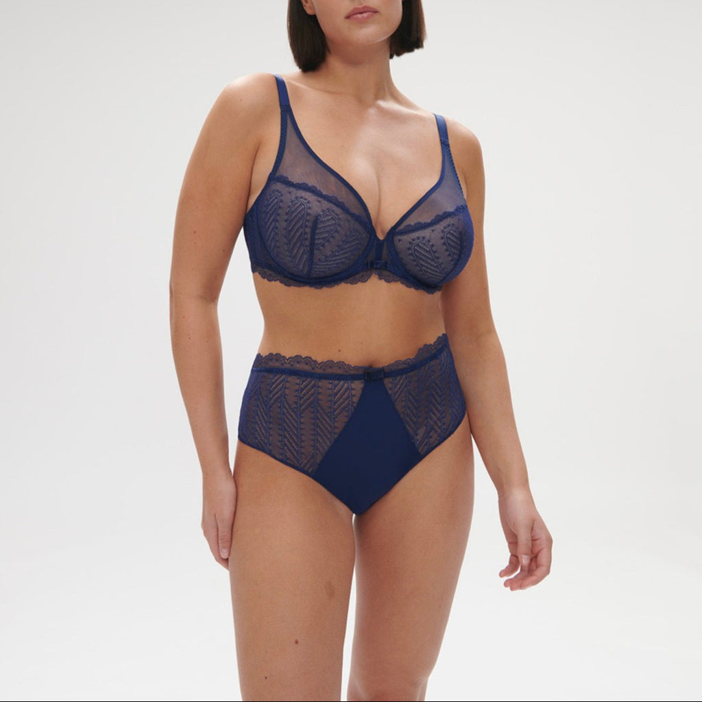 Culotte Taille Haute Canopée - Bleu