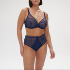 Culotte Taille Haute Canopée - Bleu
